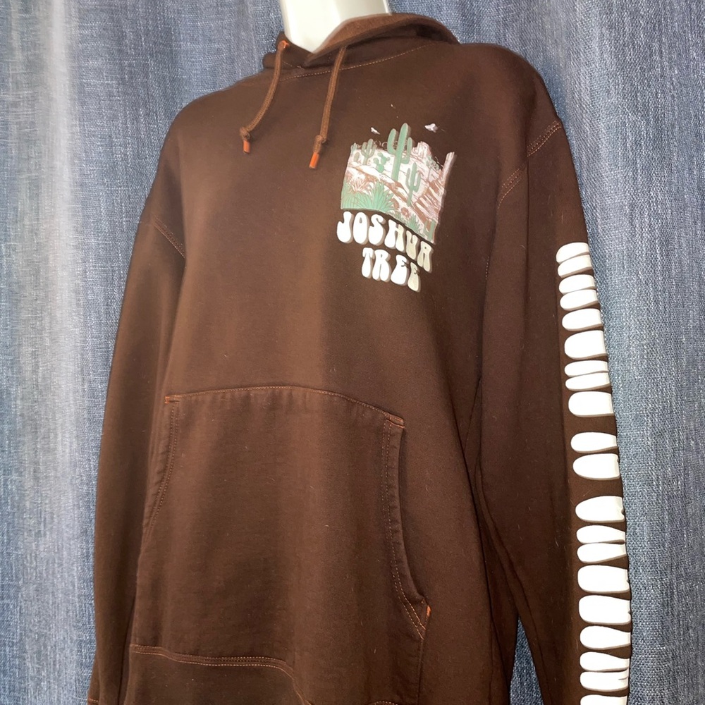 Brown Joshua Tree Hoodie - Picture 4 of 5